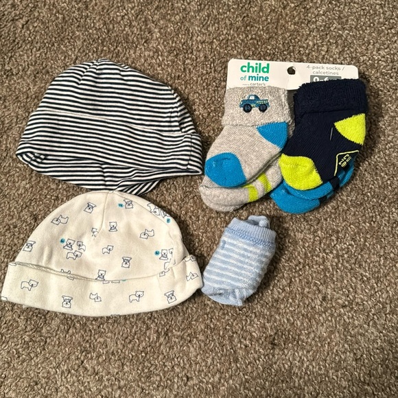 Multiples Other - 🌺4/$15🌺 baby boy accessory bundle size 0-6 months